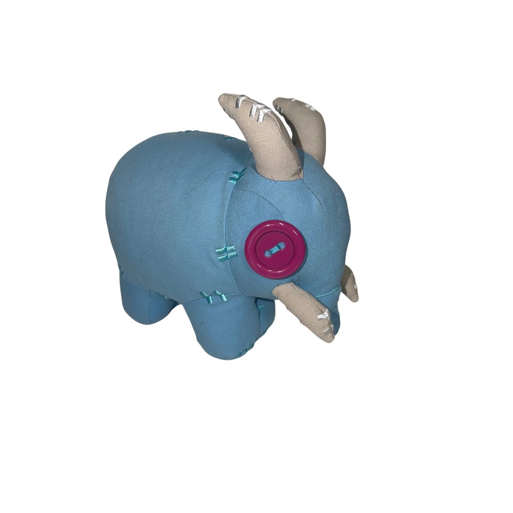 Blizzard World of Warcraft Blue Elekk Plush Button Eye Stuffed Toy Collectible